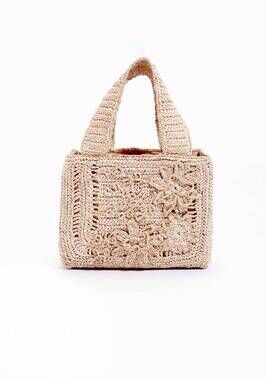 NEW EMM KUO women's cooper tote bag in beige